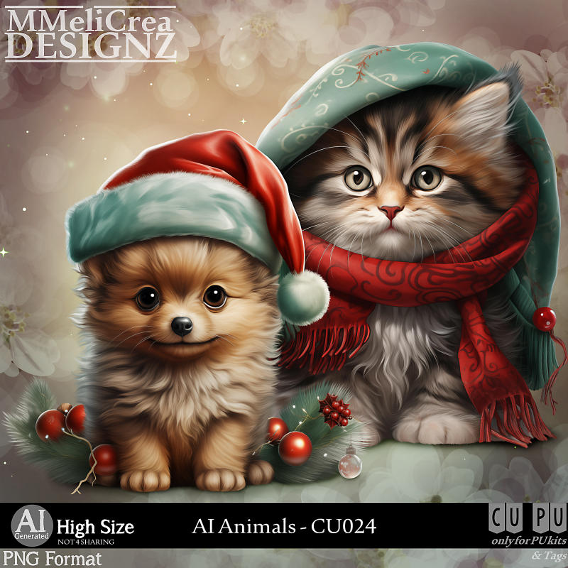 (image for) AI - ANIMALS CU024 (CU4PU/PNG)